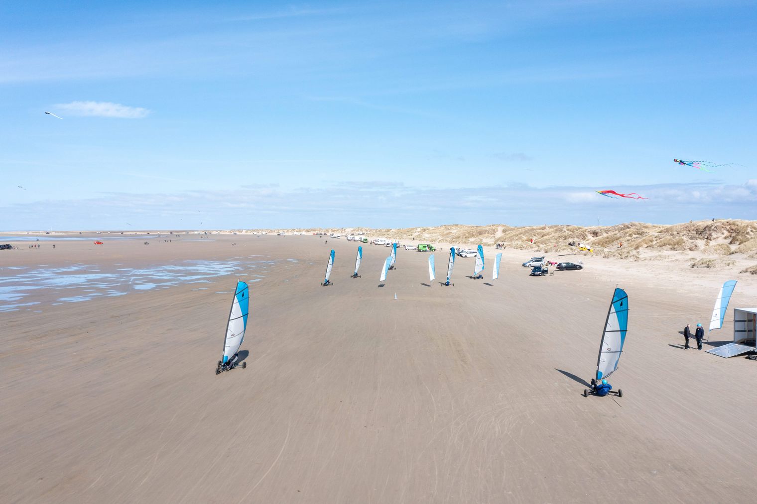 Strandsegeln auf Rømø mit OurStaff