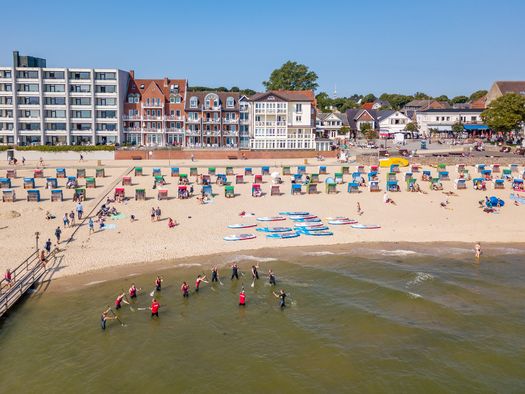 Wyk Strand im Sommer