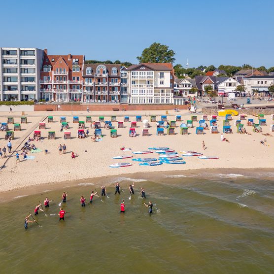 Wyk Strand im Sommer